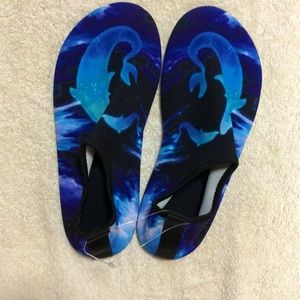 Blue Dolphin-Themed Watershoes